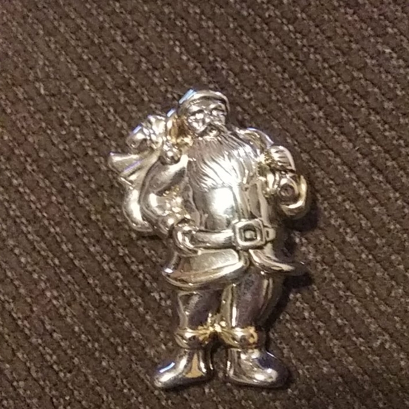 Vintage Jewelry - 🌛 LARGE FABULOUS SANTA BROOCH